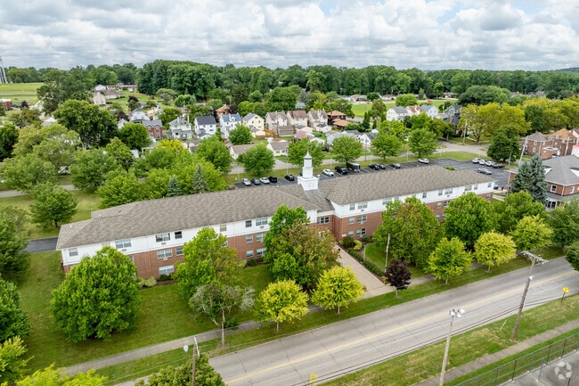 Aerial Photo - Woodland Park Apartments