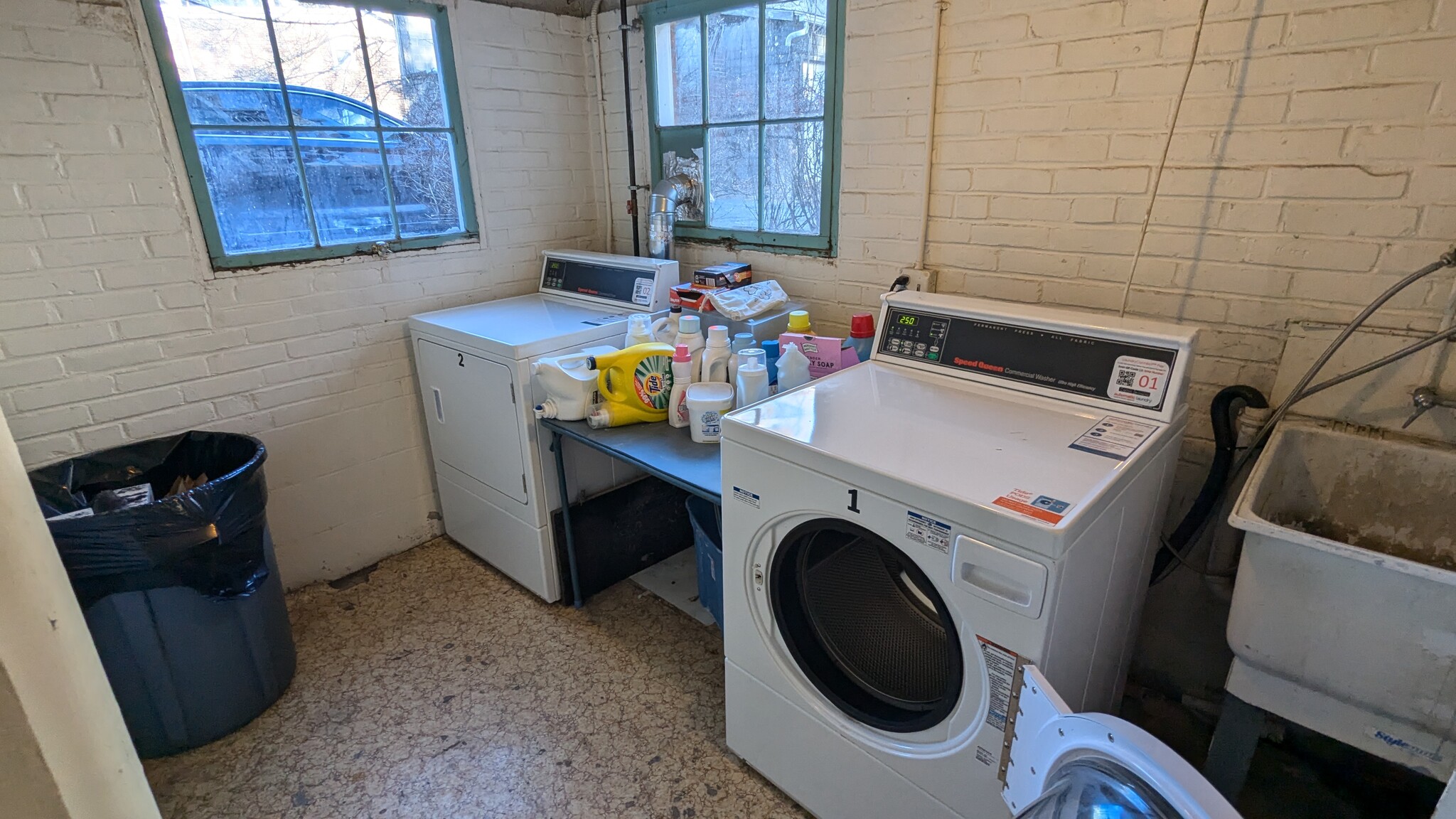 Common Laundry in Basement - 279 Washington St