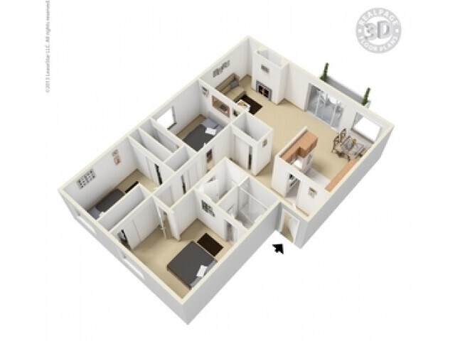 3 Bedroom/2 Bathroom Cottage - The Edison