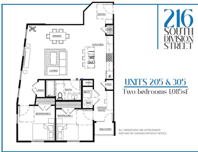 Floorplan - 216 S Division St