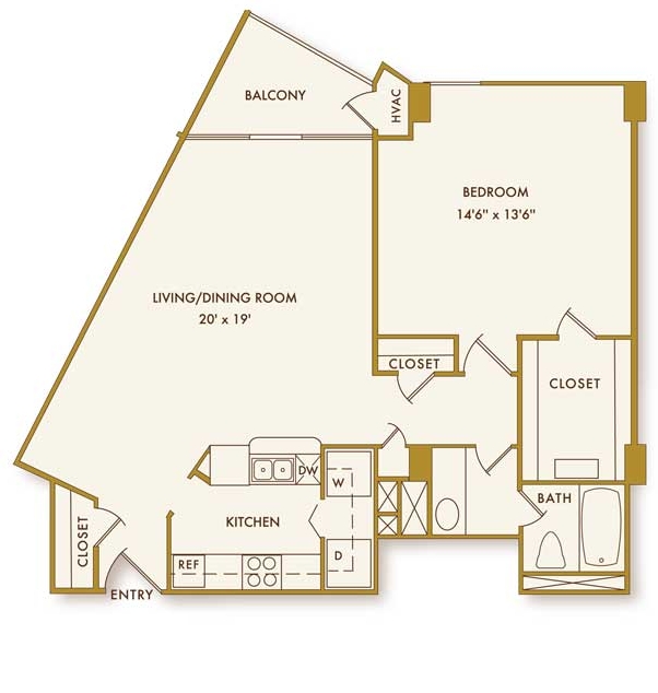 1BR/1BA - Sage Condominiums