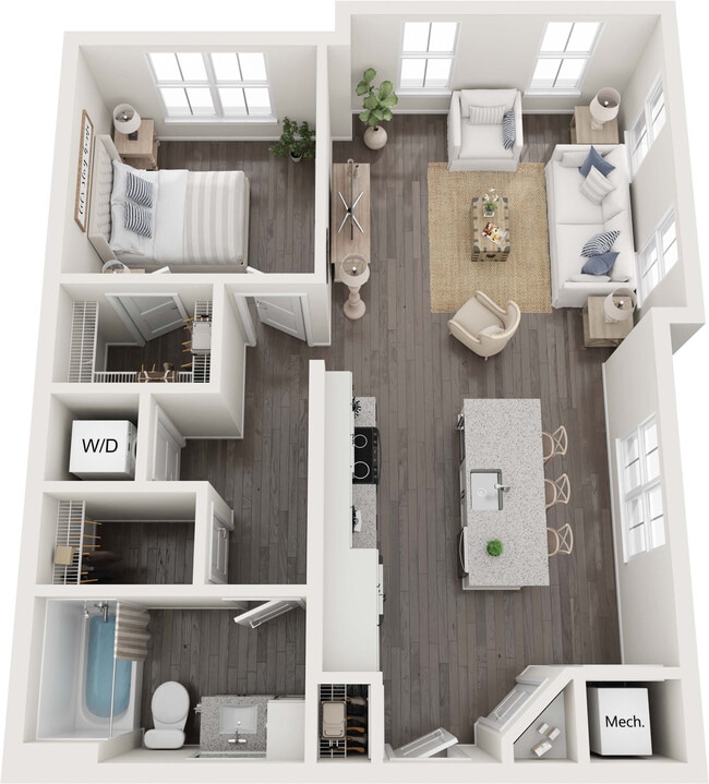 Floorplan - Venture at Long Shoals
