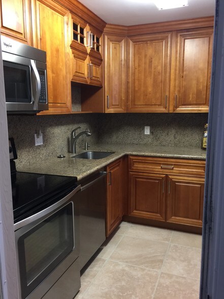 kitchen view, new SS appliances - 3301 NE 32nd Ave