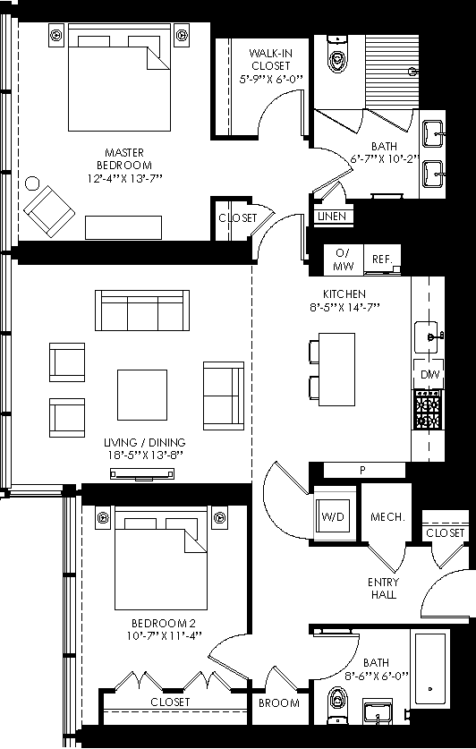 Floorplan - Apartments at Westlight