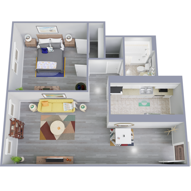 Floorplan - Chateau Santa Fe