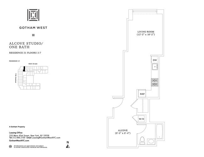 Floorplan - Gotham West