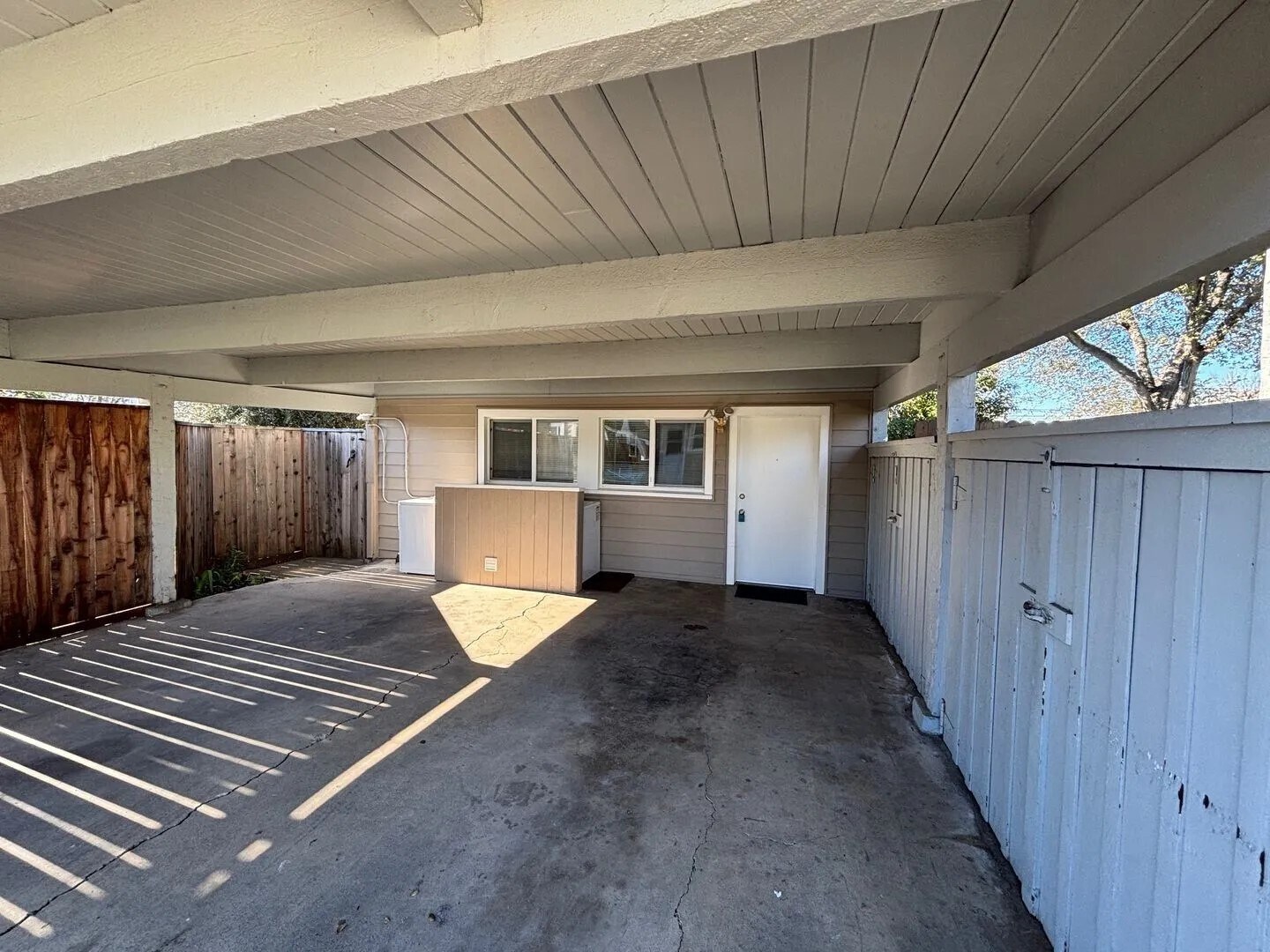 Carport, front of house - 731 Brigham Ave