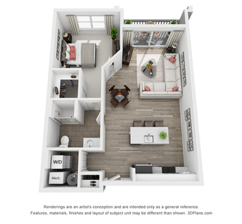 Floorplan - Excelsior Park Apartments