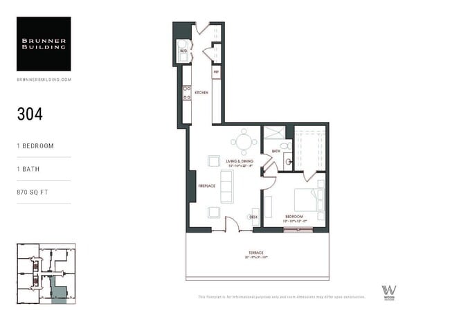 Floorplan - Brunner Building