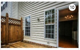 Patio on 2nd floor off kitchen - 5429 Werburgh St