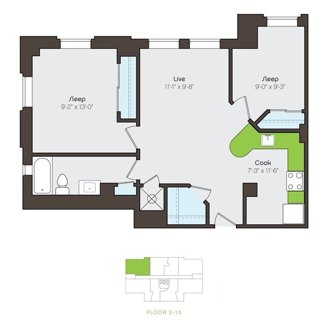 Floorplan - Brownhardt