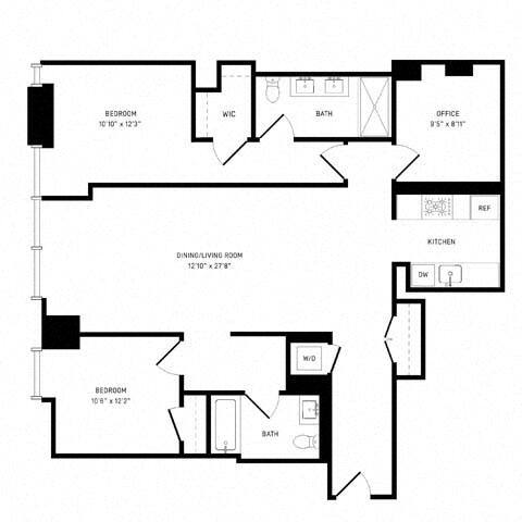 Floorplan - Two Blue Slip