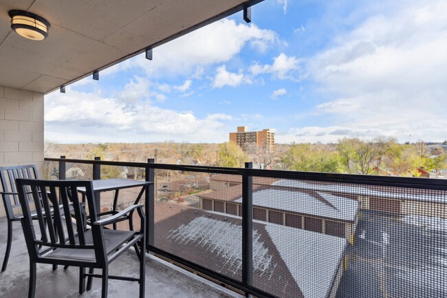 East balcony view - 417 E Kiowa St