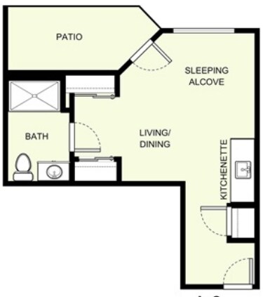 Floorplan - Asher Point Independent Living of Waco