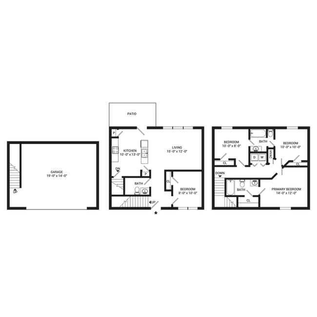 Floorplan - The Fountains at Kelly Mill