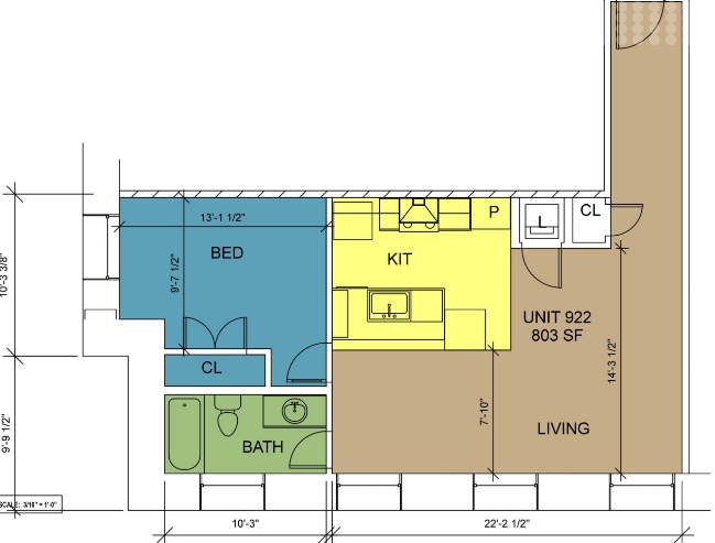 Floorplan - 8th and Main