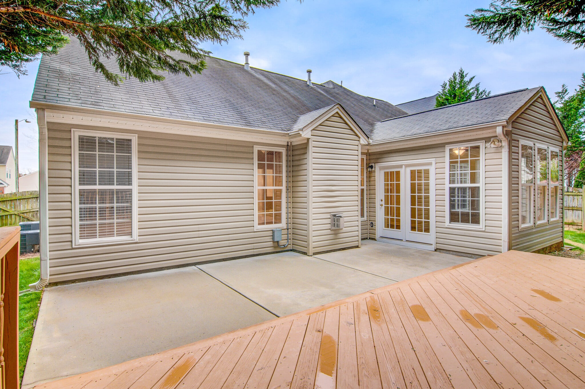 View of the Back of the Home - 6524 Overland Park Dr