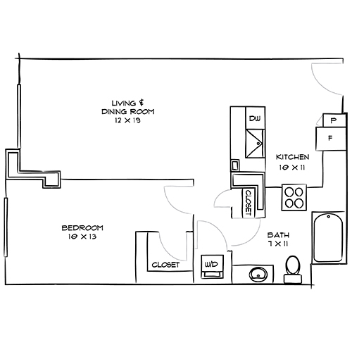 Floorplan - Indigo Apartments