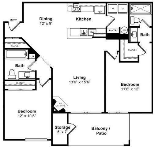 Floorplan - Mission Pointe by Windsor