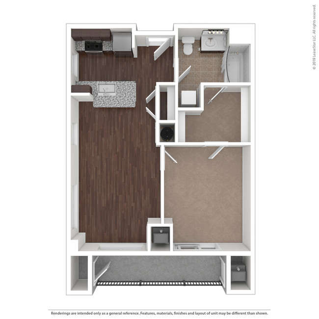 Floorplan - Snowden Creek Apartments, 62+