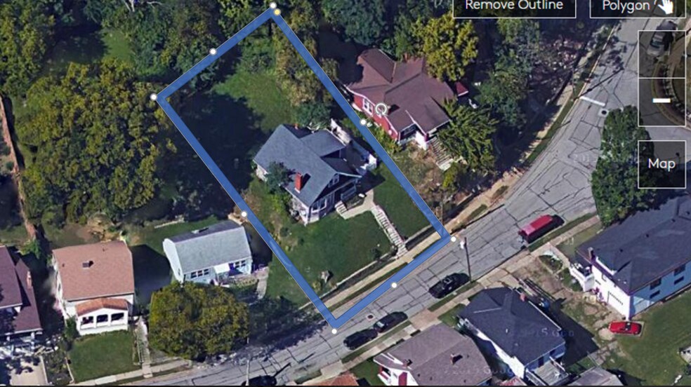 Aerial view of property - 116 North Street