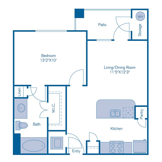 Floorplan - Bridge at Southpark Meadows
