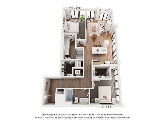 Floorplan - 2800 Taylor