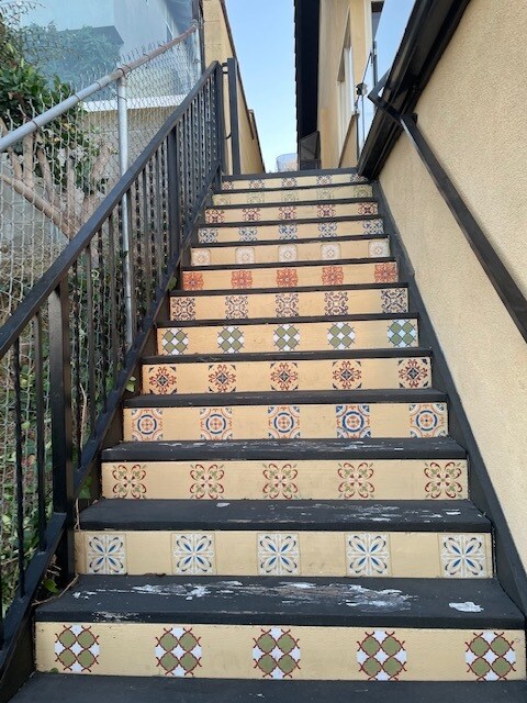 Guesthouse Staircase - 4447 Don Milagro Dr