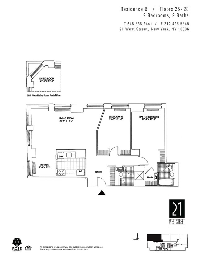 Floorplan - 21 West Street