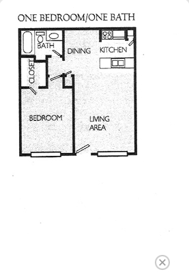 1BR/1BA - Woodgate Apartment