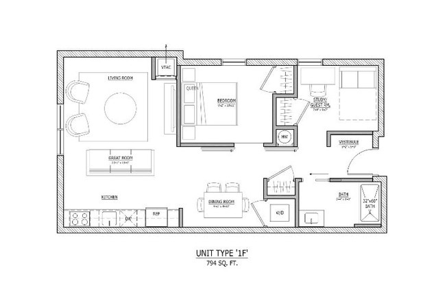 Floorplan - Flats on Fifth