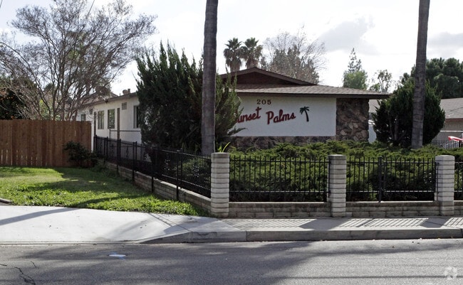 Sunset Palms - Prickly Pear