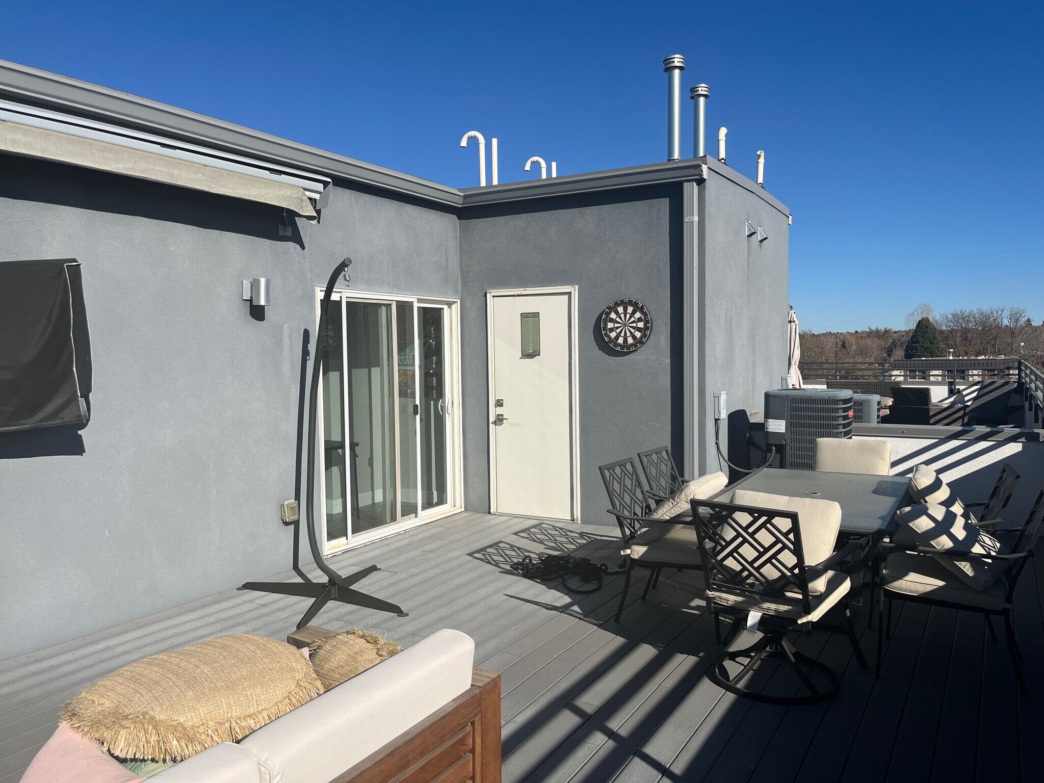 rooftop entry - 3326 S Washington St