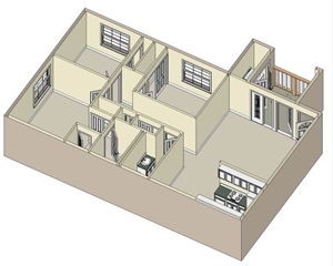 3BR/2BA - Country Views