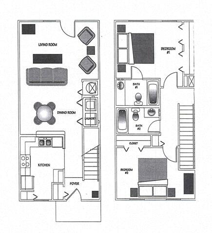 Floorplan - Altair at Lake Tulane Apartments