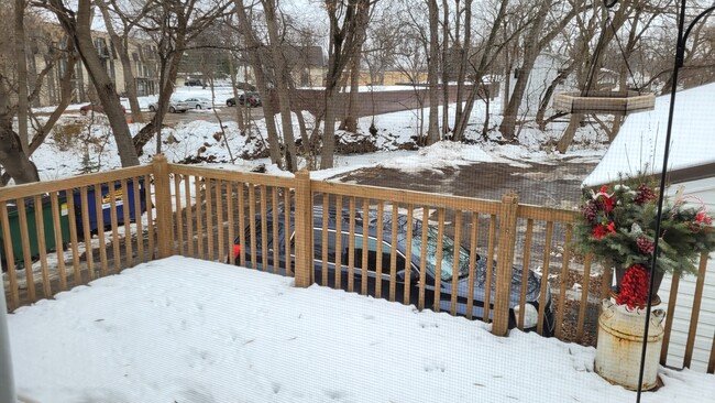 View of the River from the Deck - 307 S 4th St