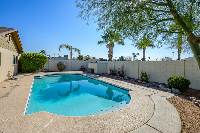 Backyard with pool - 8569 E Garfield St