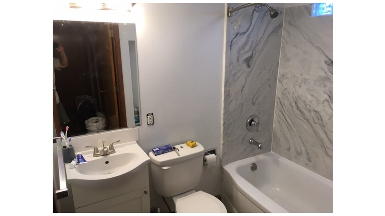 newly remodeled bath - 2 Hickory St