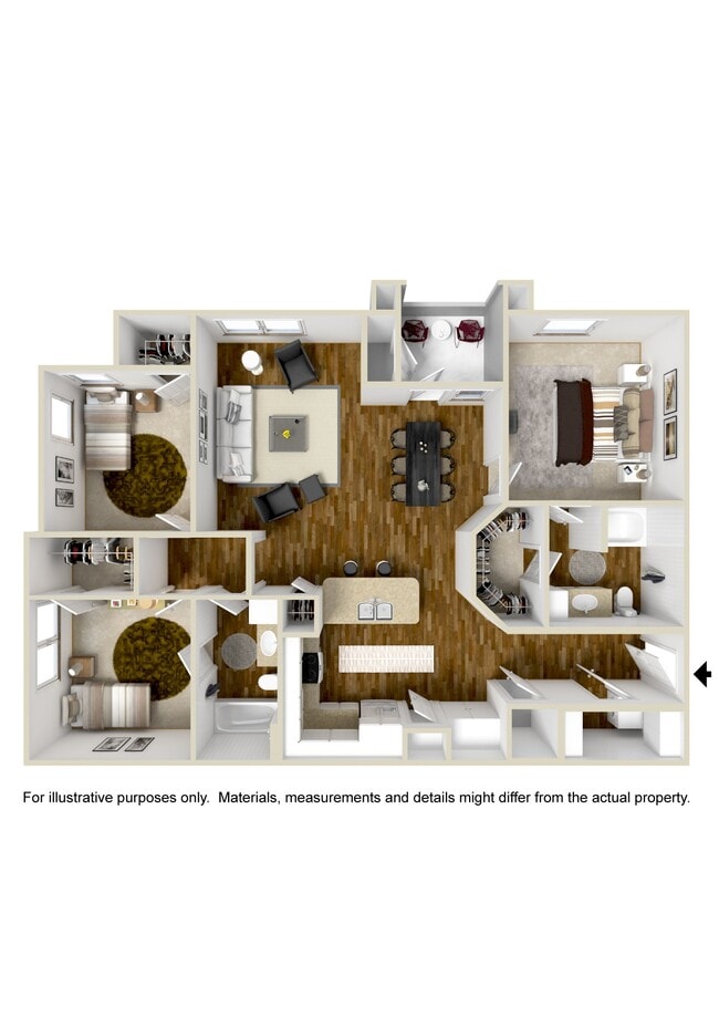 Floorplan - Wellington Grande Apartment Homes