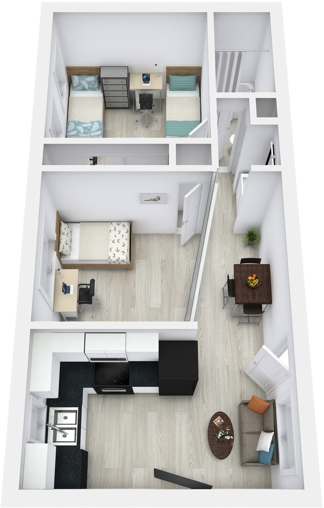 Floorplan - Capri Apartments at Isla Vista