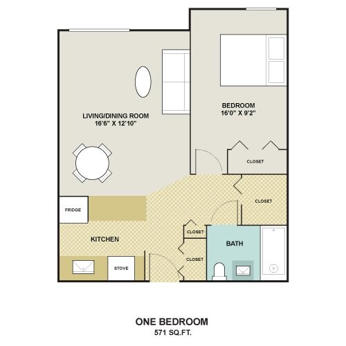 Floorplan - Fountain Place - A Senior Community