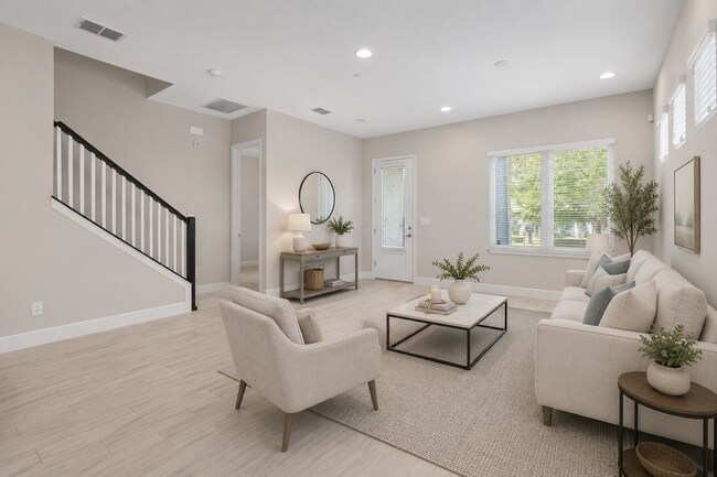Building Photo - Move In Ready End Unit Townhome in Laureate Park | 3 Bed | Tesla Charger