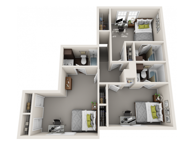 3x3.5 floor 2 - Ave at Norman