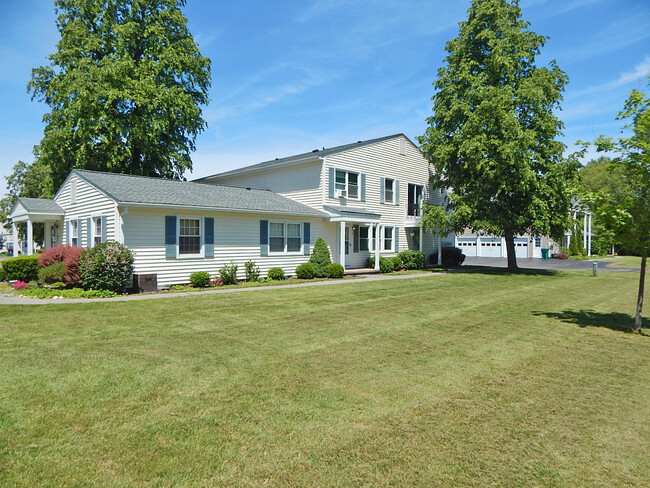 Front Door with Green Space and View of Creek - 6 Beech Holw