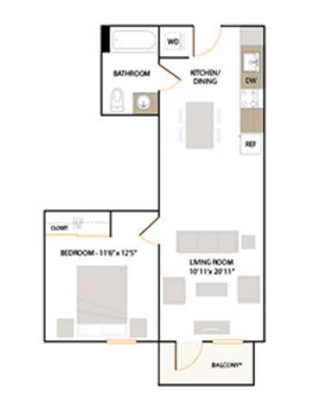 Floorplan - The Union Flats