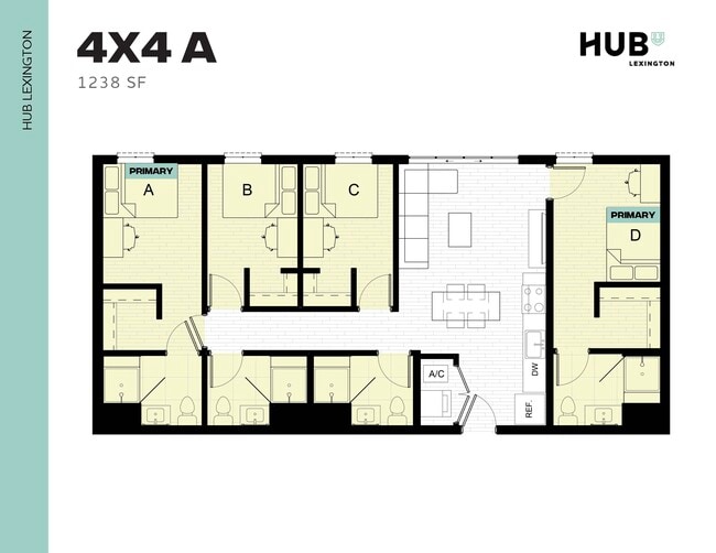 4x4 A - Hub Lexington Upper