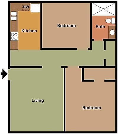 Floorplan - East Lake Apartments