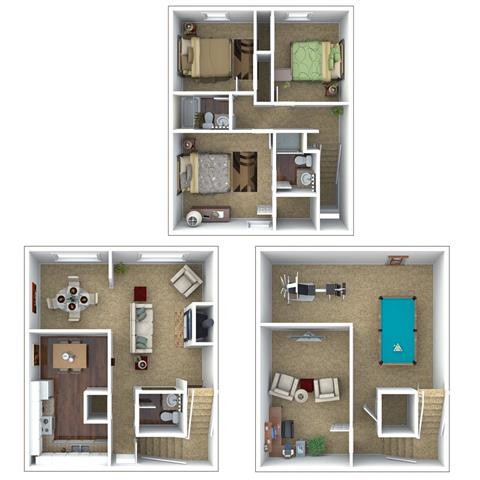 Floorplan - London House Apartments