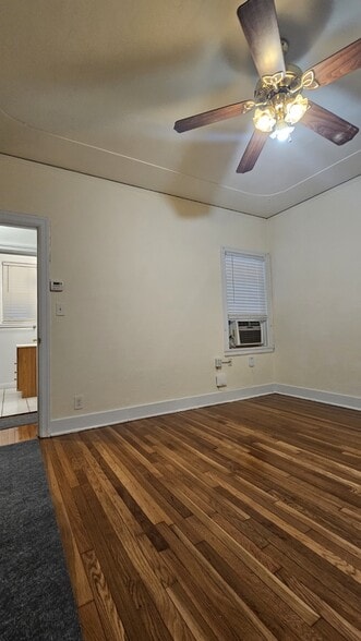 Living room with AC - 349 E Empire St