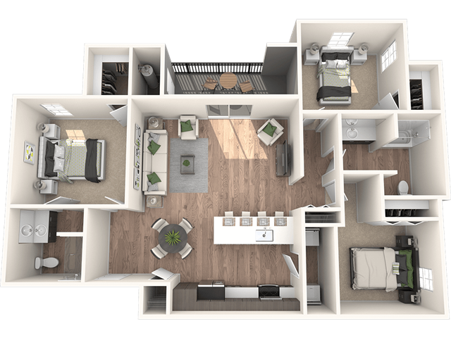 Floorplan - The Wyatt